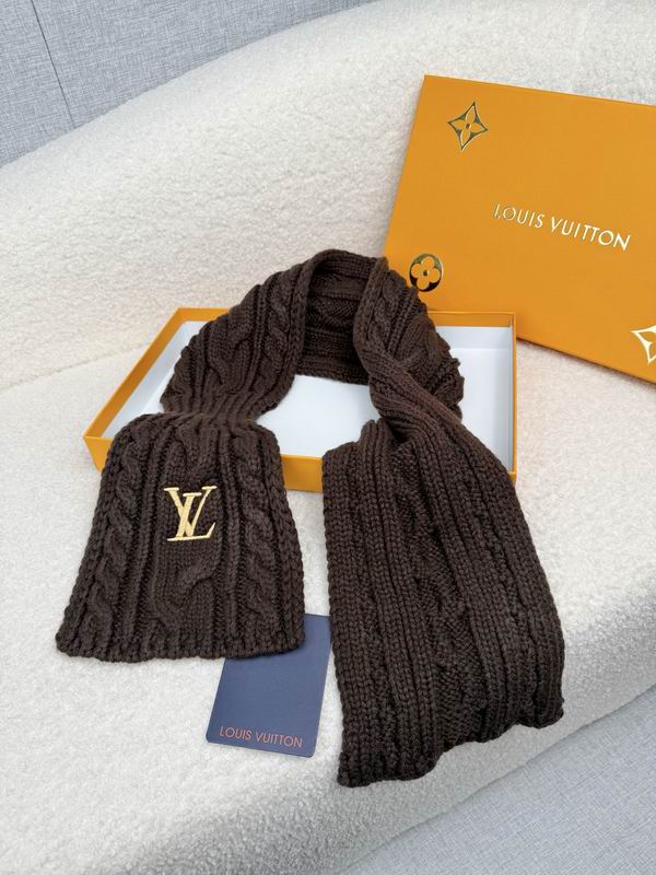 LV Scarf 30X180cm 100%羊毛 E10 (8)