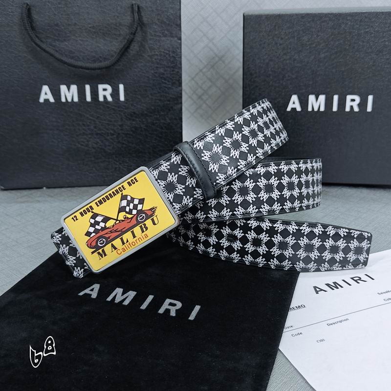 Amiri belt 38mmX90-125cm lb (13)