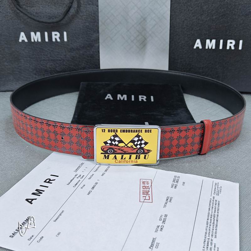 Amiri belt 38mmX90-125cm lb (17)