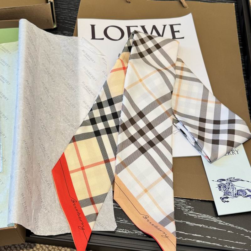 Burberry silk ribbon 180X8cm E11 (13)