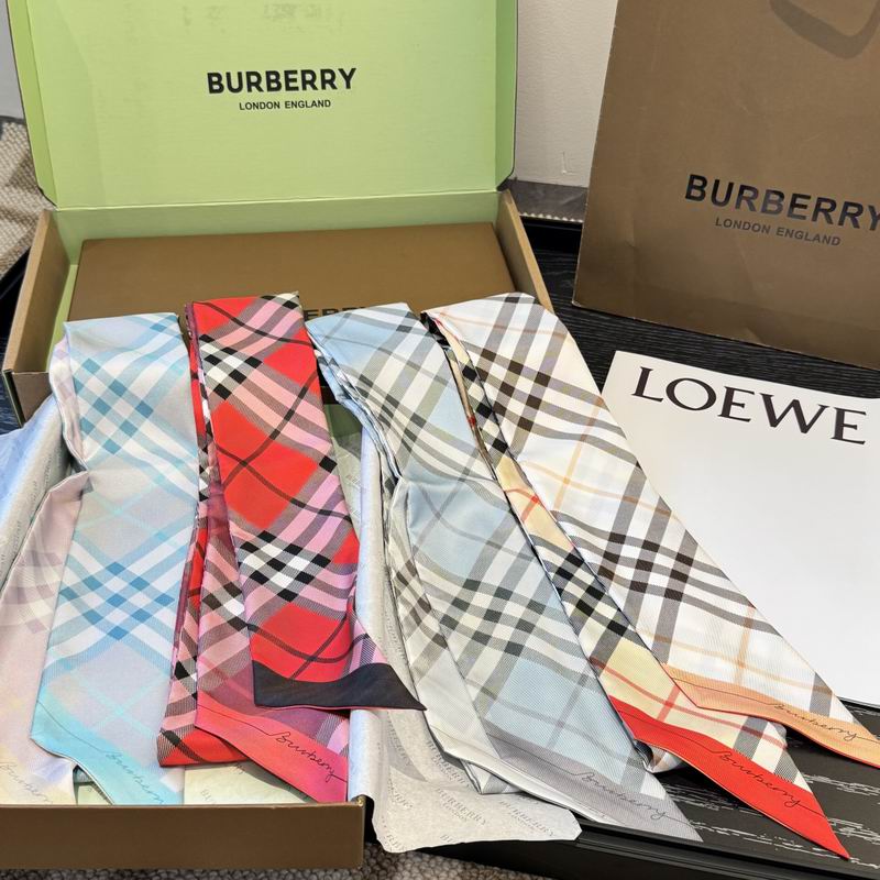 Burberry silk ribbon 180X8cm E11 (16)