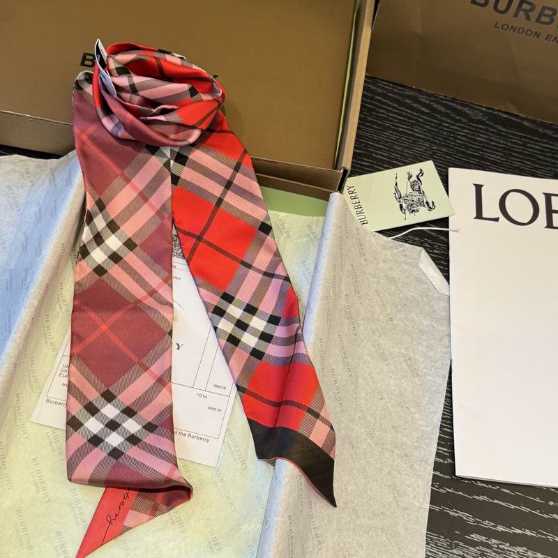 Burberry silk ribbon 180X8cm E11 (18)