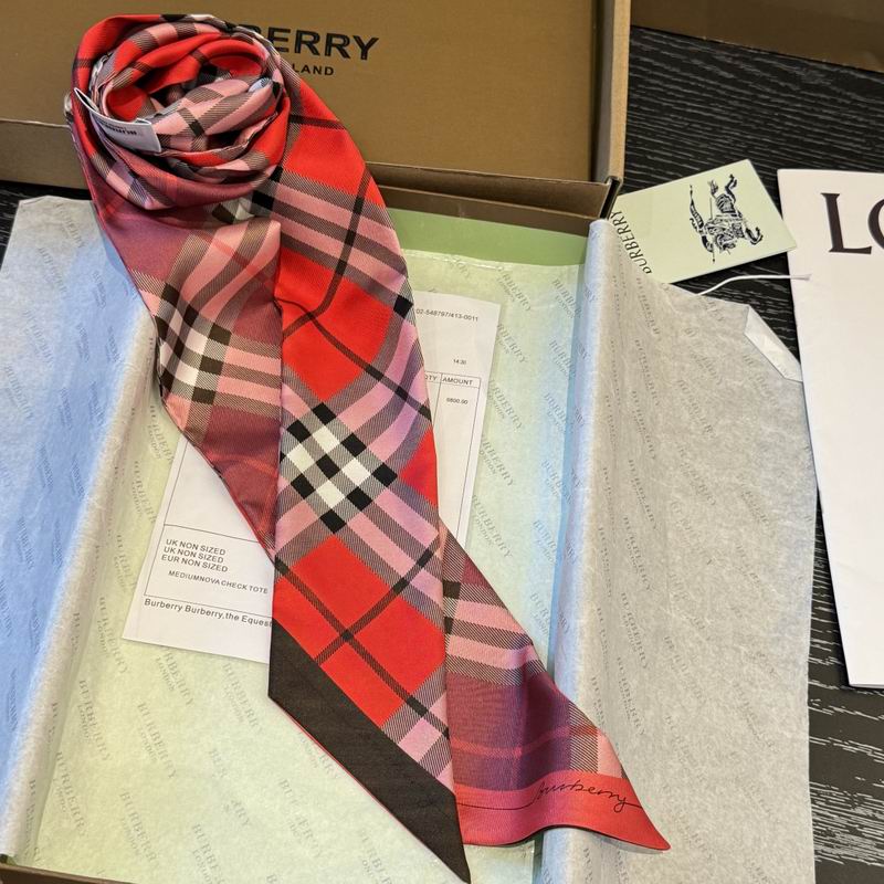 Burberry silk ribbon 180X8cm E11 (19)