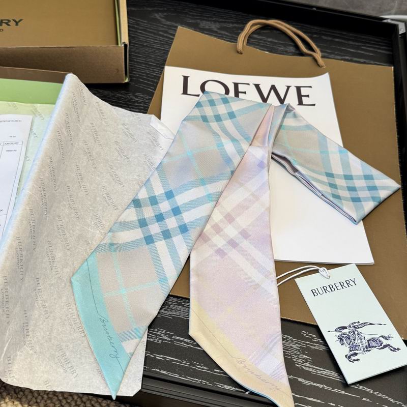 Burberry silk ribbon 180X8cm E11 (3)