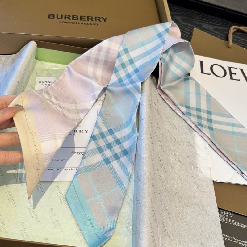 Burberry silk ribbon 180X8cm E11 (5)