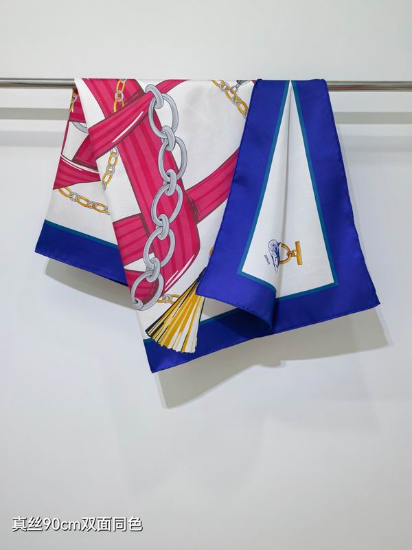 Celine silk scarf 90X90cm E11 (11)