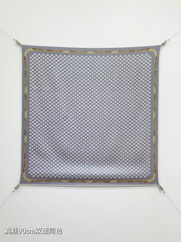 Celine silk scarf 90X90cm E45 (18)