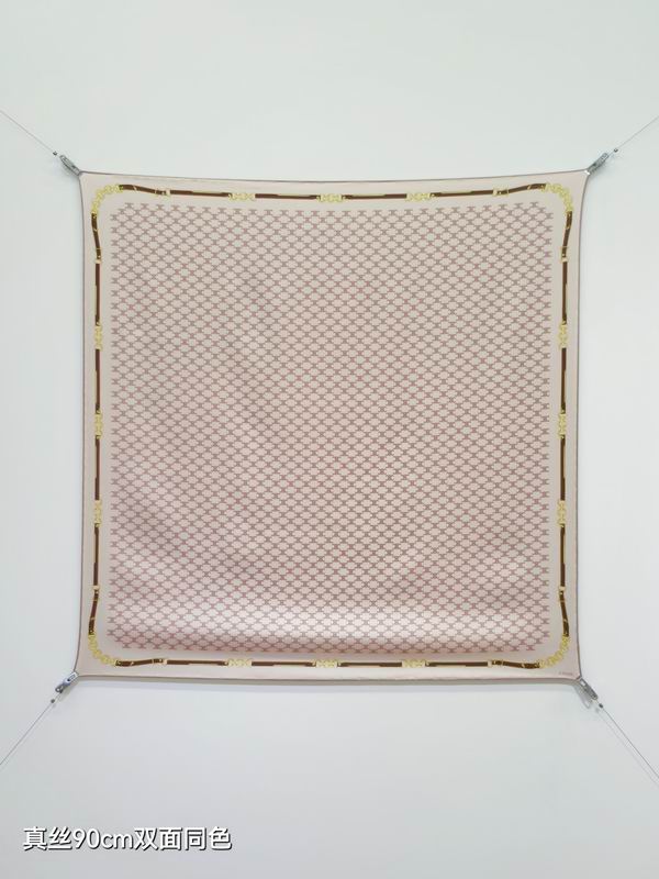 Celine silk scarf 90X90cm E45 (27)