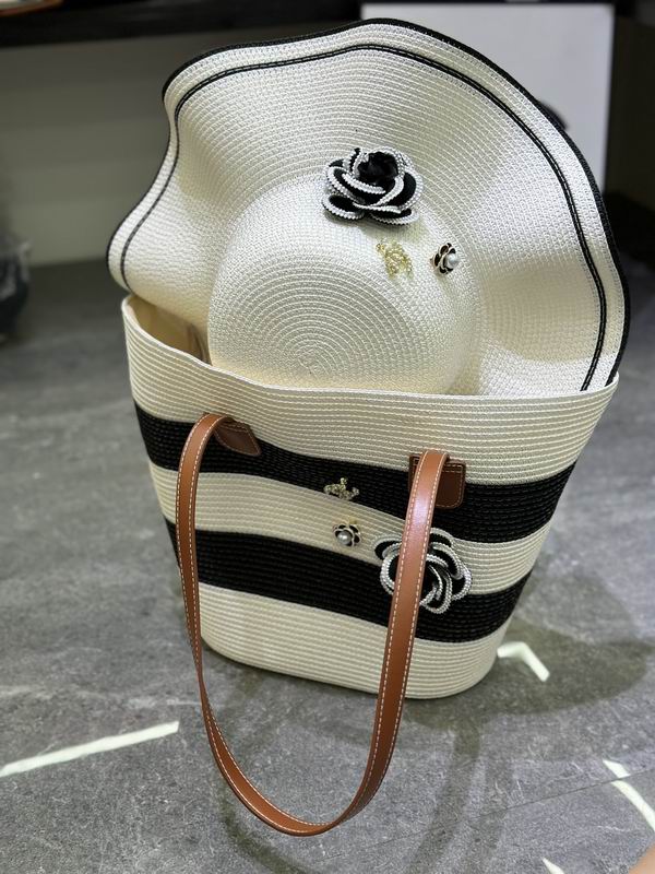 Chanel beach bag Hat dx (123)
