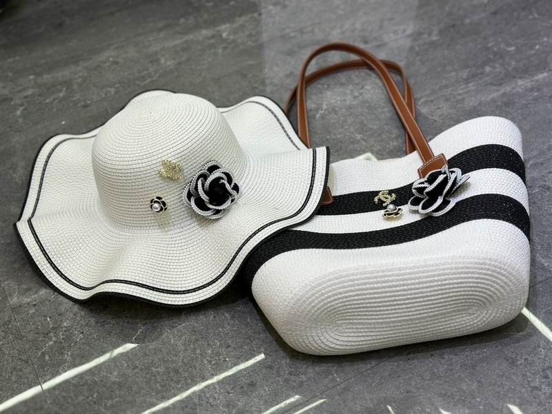 Chanel beach bag Hat dx (125)