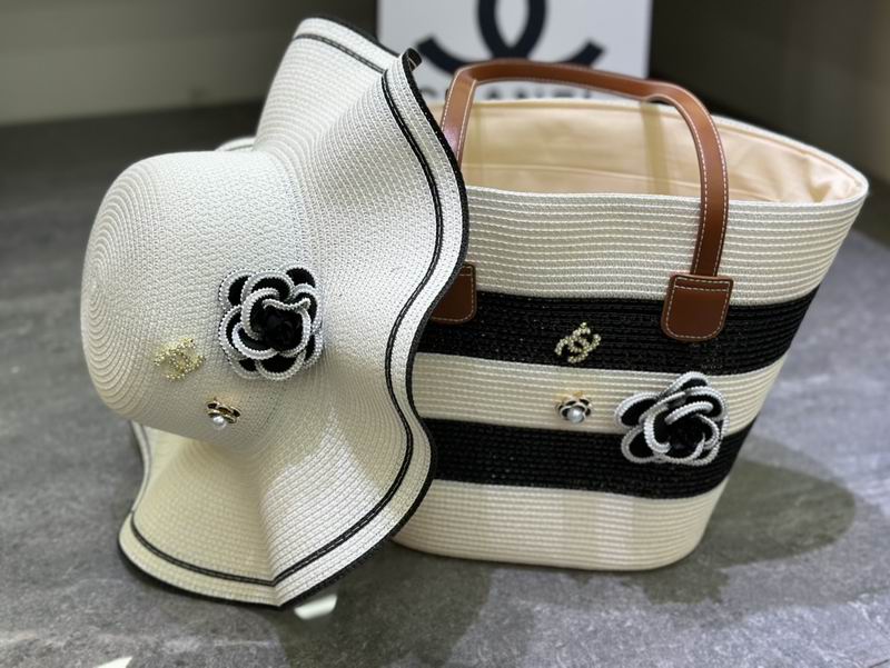 Chanel beach bag Hat dx (128)