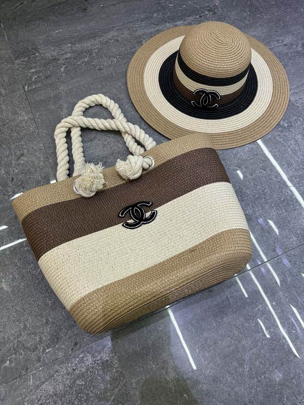 Chanel beach bag Hat dx (24)