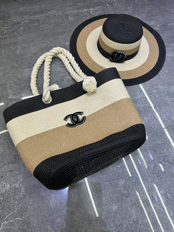 Chanel beach bag Hat dx (29)