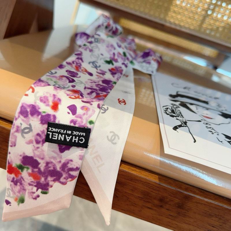 Chanel silk ribbon 120X6cm E 04 (11)