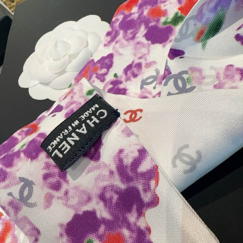 Chanel silk ribbon 120X6cm E 04 (13)