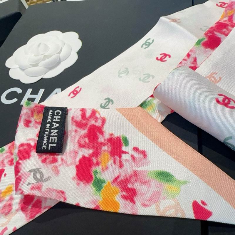 Chanel silk ribbon 120X6cm E 04 (22)