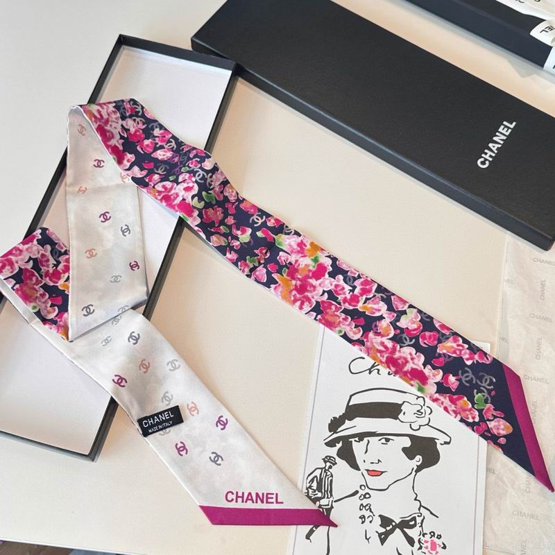 Chanel silk ribbon 120X6cm E 04 (35)
