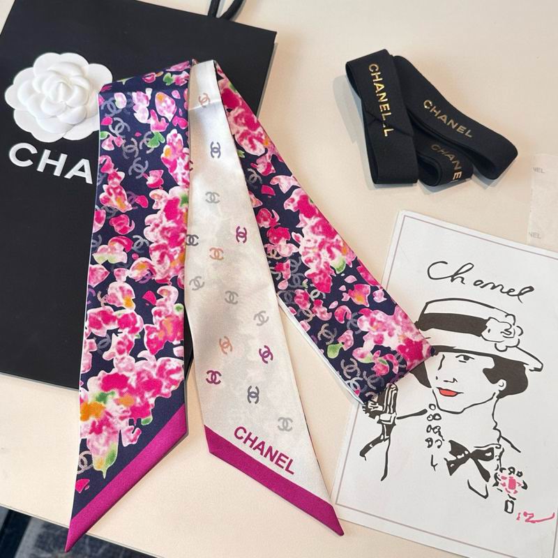 Chanel silk ribbon 120X6cm E 04 (38)