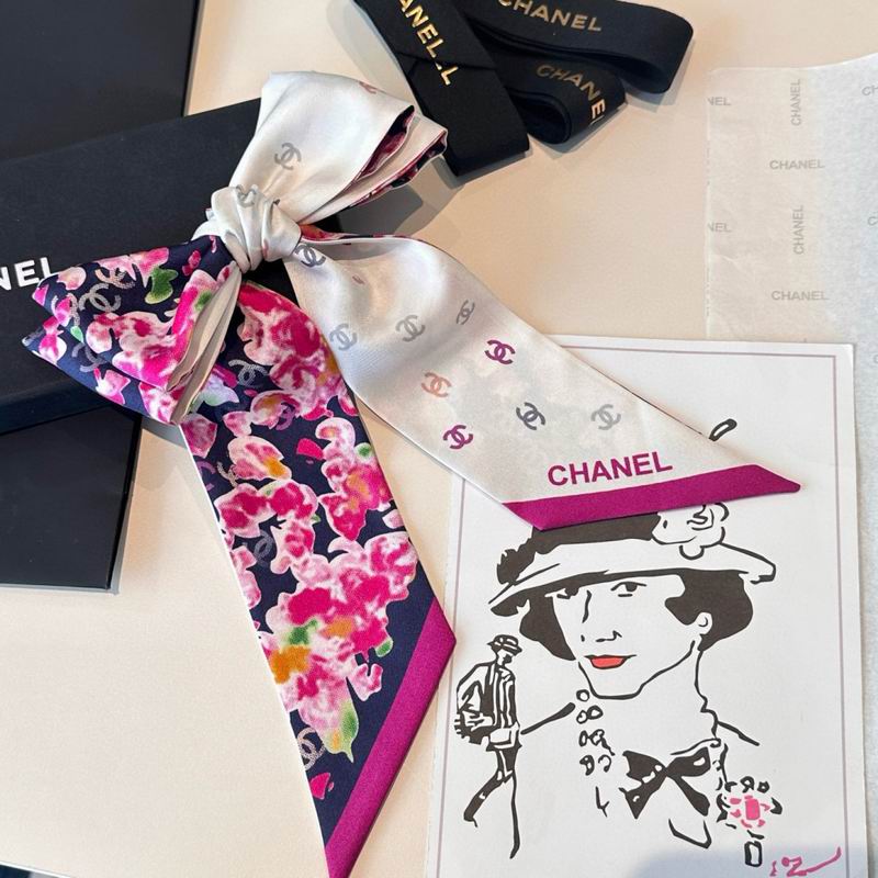 Chanel silk ribbon 120X6cm E 04 (39)