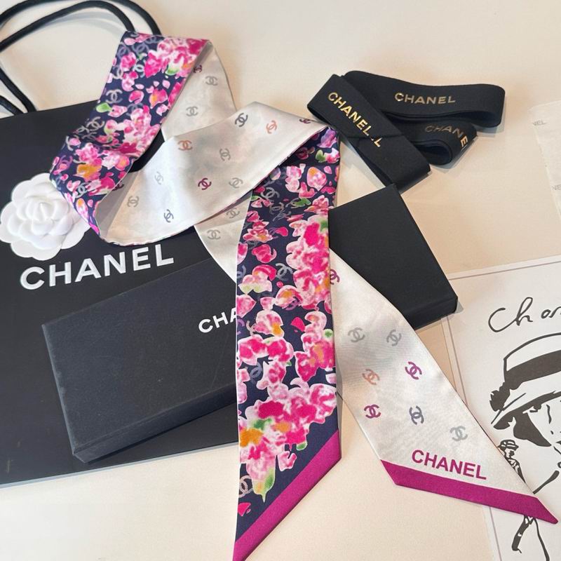 Chanel silk ribbon 120X6cm E 04 (40)