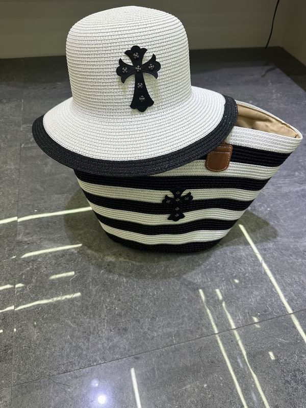 Chrome Hearts beach bag Hat dx (69)