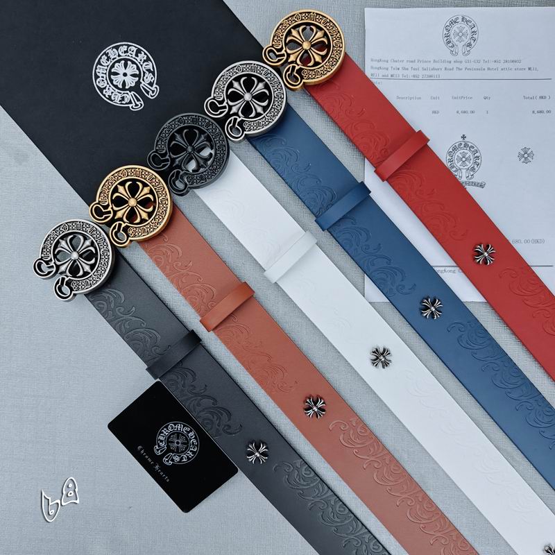 Chrome Hearts belt 38mmX90-125cm lb (1)