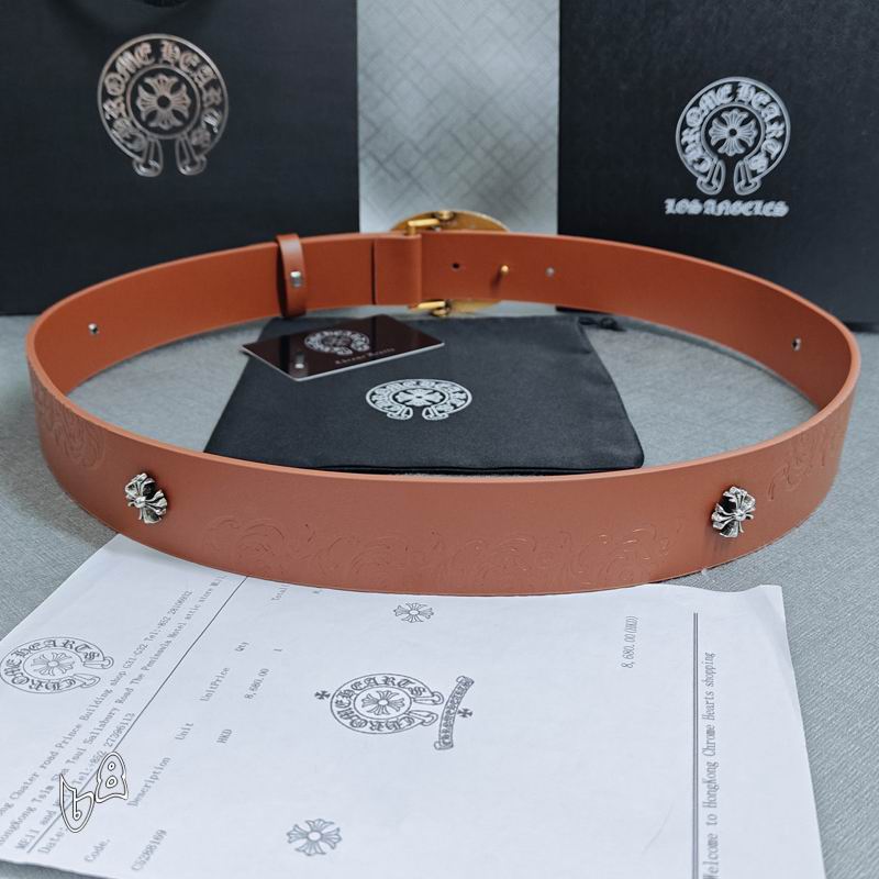Chrome Hearts belt 38mmX90-125cm lb (110)