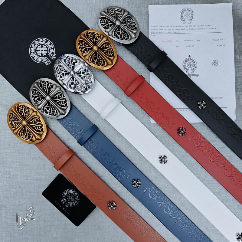 Chrome Hearts belt 38mmX90-125cm lb (111)