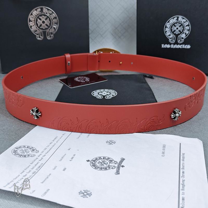 Chrome Hearts belt 38mmX90-125cm lb (118)
