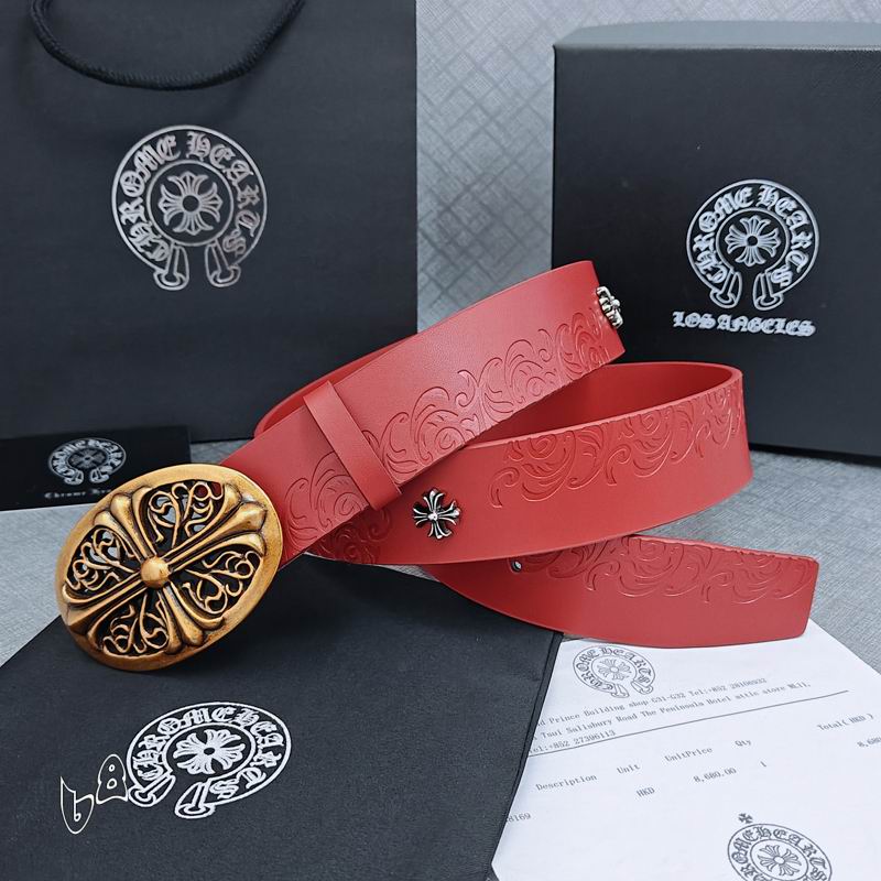 Chrome Hearts belt 38mmX90-125cm lb (119)