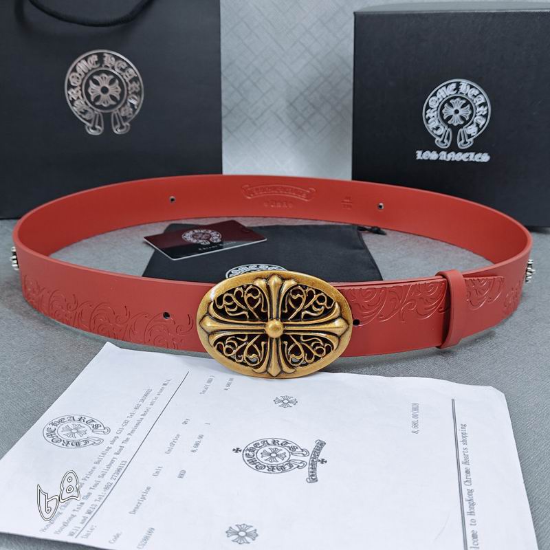 Chrome Hearts belt 38mmX90-125cm lb (121)