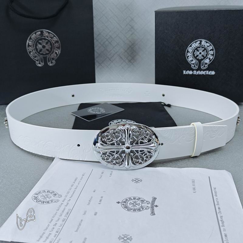 Chrome Hearts belt 38mmX90-125cm lb (125)