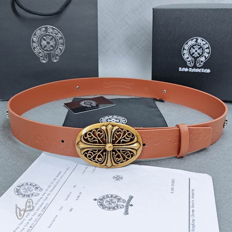 Chrome Hearts belt 38mmX90-125cm lb (131)