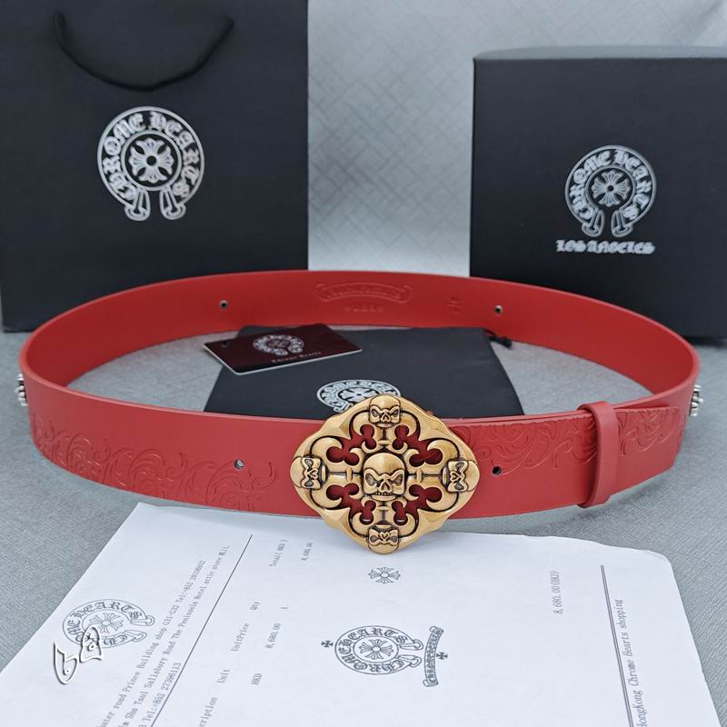 Chrome Hearts belt 38mmX90-125cm lb (29)