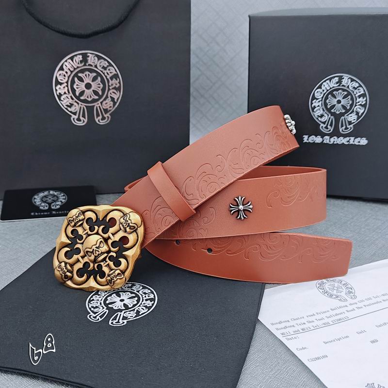 Chrome Hearts belt 38mmX90-125cm lb (36)