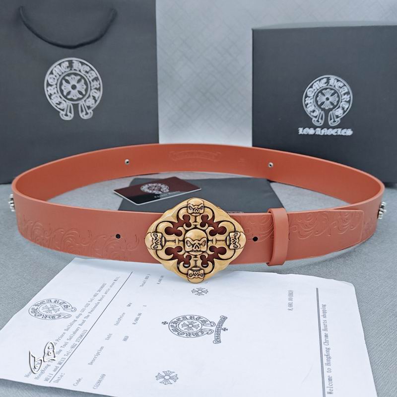 Chrome Hearts belt 38mmX90-125cm lb (39)