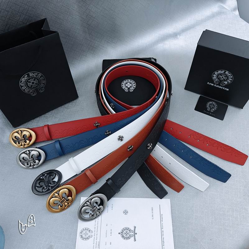 Chrome Hearts belt 38mmX90-125cm lb (44)