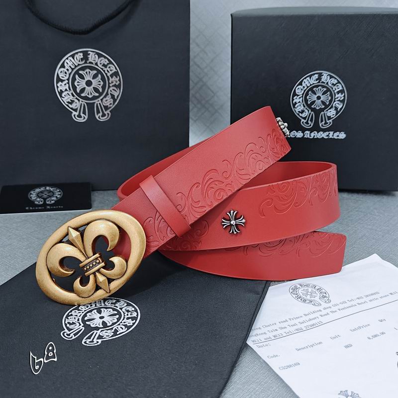 Chrome Hearts belt 38mmX90-125cm lb (46)