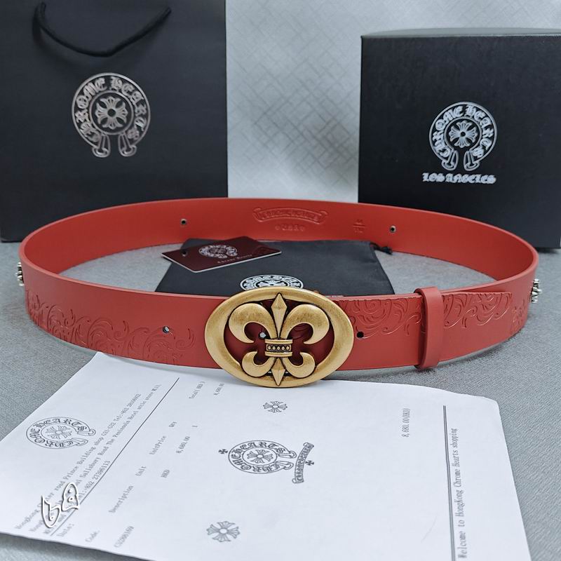 Chrome Hearts belt 38mmX90-125cm lb (49)