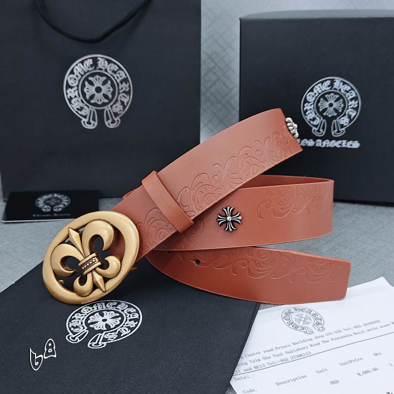 Chrome Hearts belt 38mmX90-125cm lb (59)