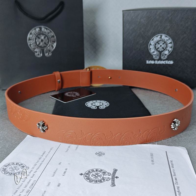 Chrome Hearts belt 38mmX90-125cm lb (60)