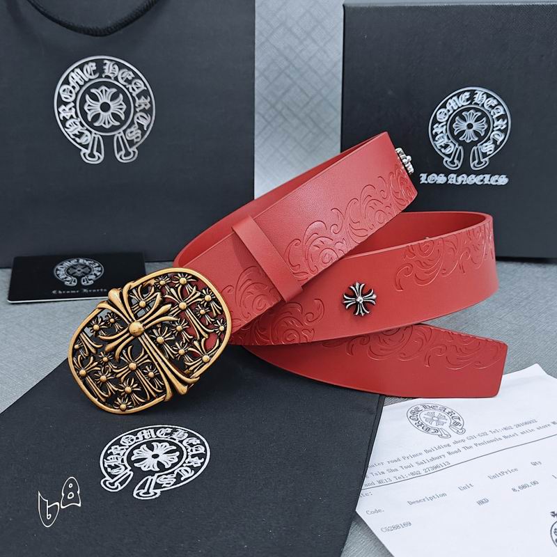 Chrome Hearts belt 38mmX90-125cm lb (68)