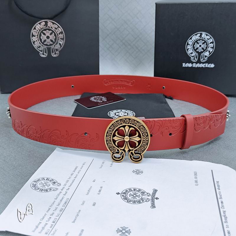 Chrome Hearts belt 38mmX90-125cm lb (7)
