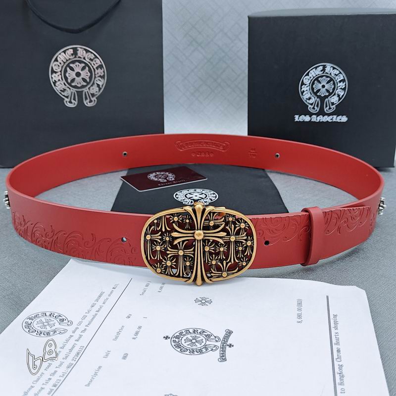 Chrome Hearts belt 38mmX90-125cm lb (74)