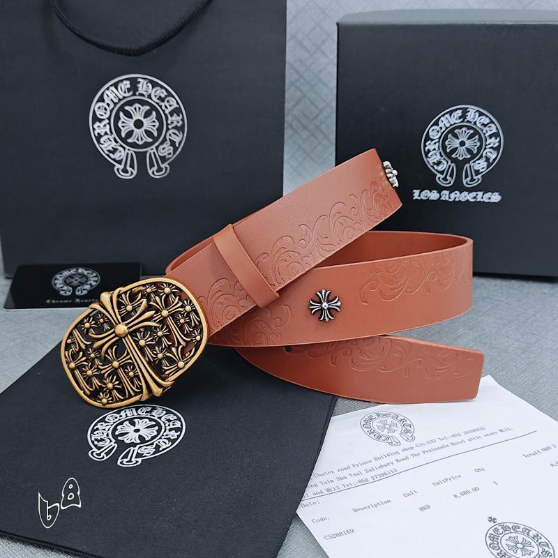 Chrome Hearts belt 38mmX90-125cm lb (82)