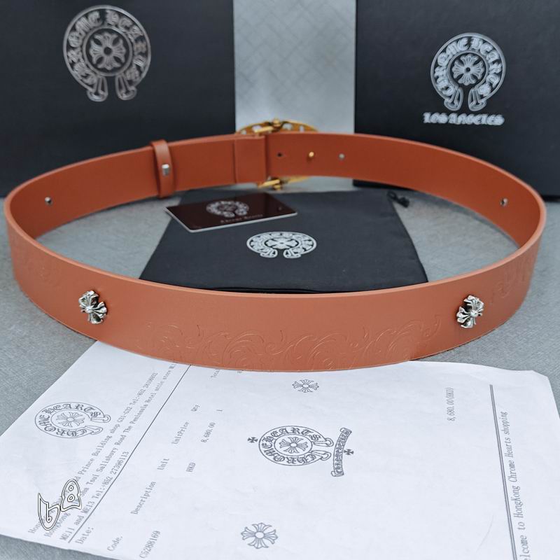 Chrome Hearts belt 38mmX90-125cm lb (83)