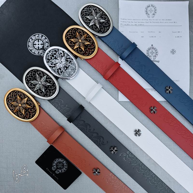 Chrome Hearts belt 38mmX90-125cm lb (91)