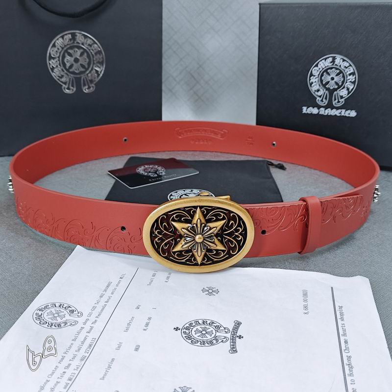 Chrome Hearts belt 38mmX90-125cm lb (97)