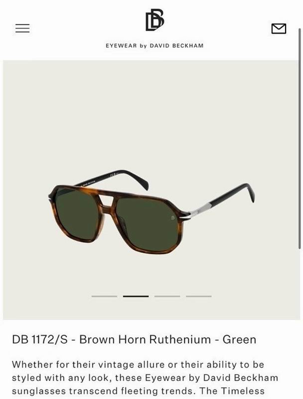 David Beckham Glasses sms (195)