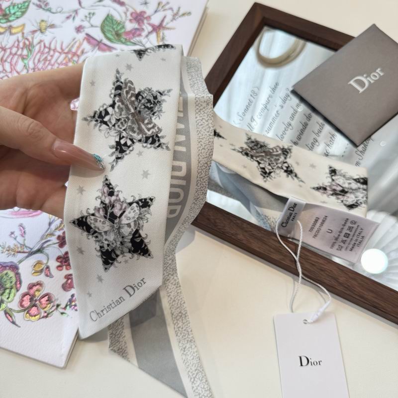 Dior silk ribbon 6X100cm E03 (2)